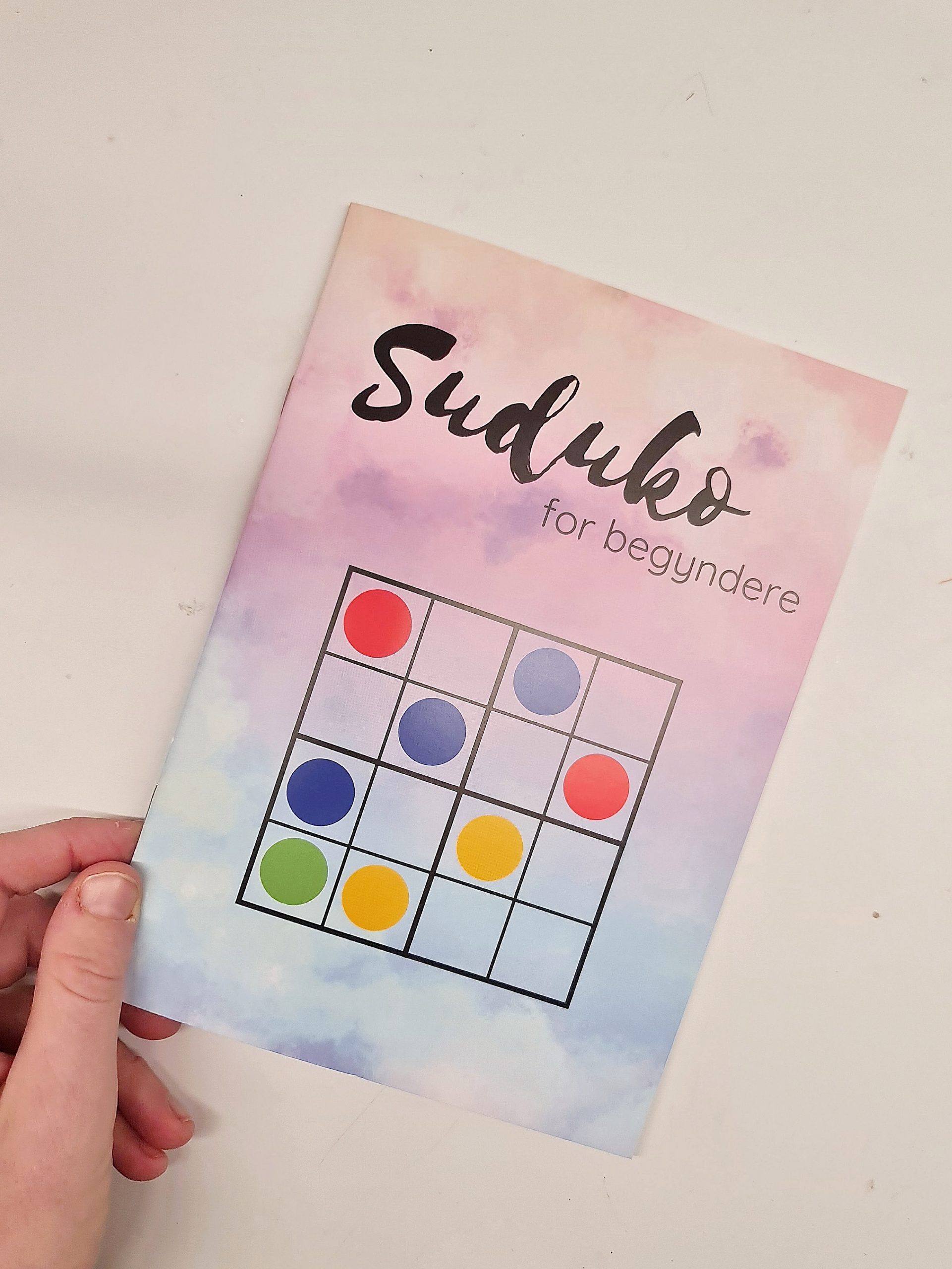 Billede af Sudoku for begyndere, 4x4 med farver